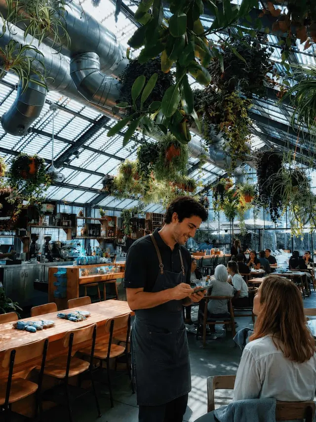 Atención y servicio en un restaurante